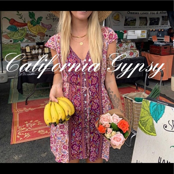 Boho Chic Floral Mini Dress - Picture 6 of 15